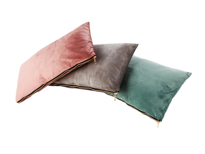 Rebellenclub Kussen Velvet Julie 30x50 - Groen