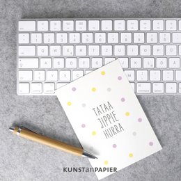 Pocztówka kropki Emma