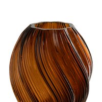 J-Line Vase Carol Glass Braun Medium