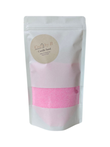 Brennende Sandkerze – Rosa