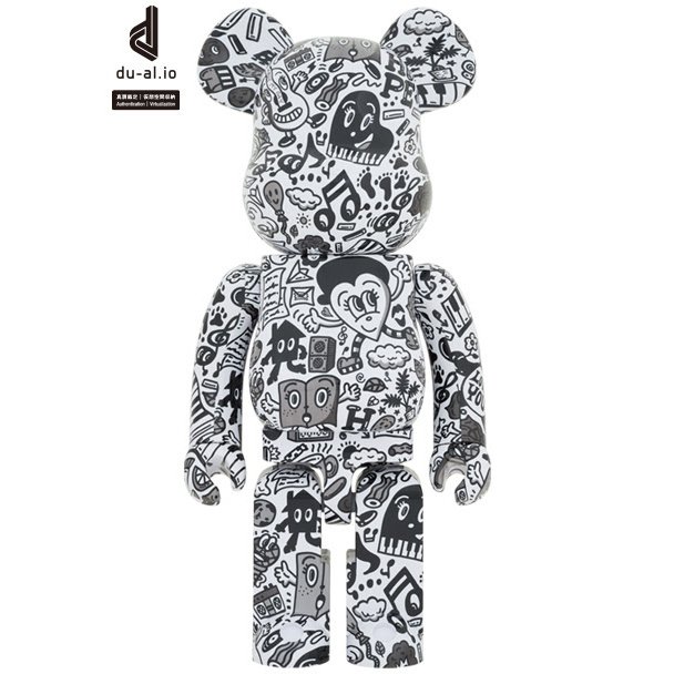 1000% Bearbrick - Mintyfresh