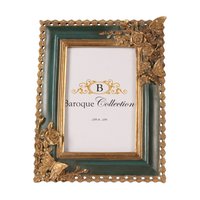 Photo Frame 10 x 15 cm - Green - Resin.