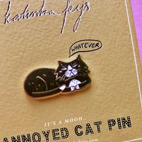 Geërgerde Cat Pin, hard email