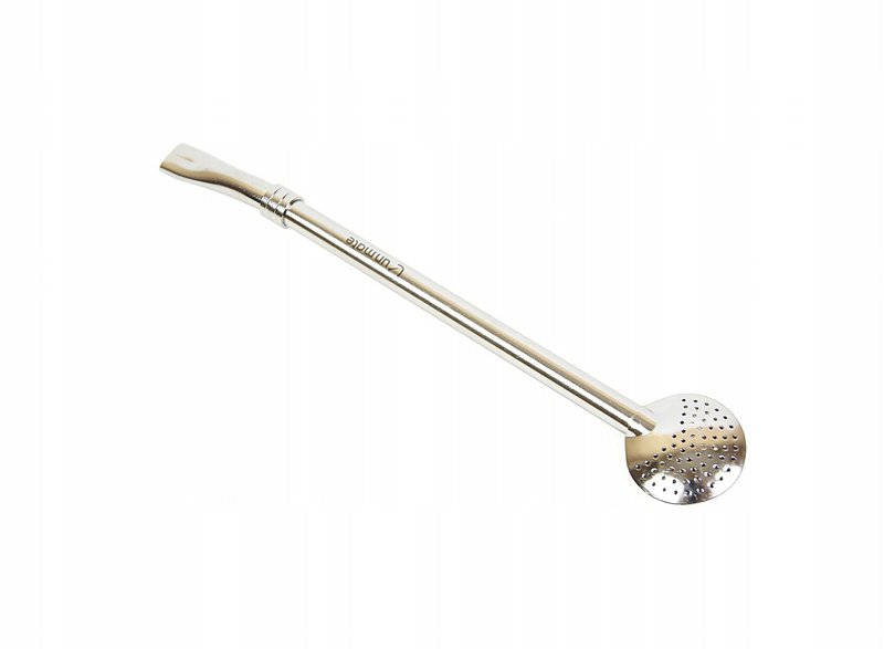 Yerba mate thee startset voor twee: inox calebasse, bombilla, borstel en yerba taragui