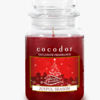 Cocodor Large Jar Candle Joyful Season