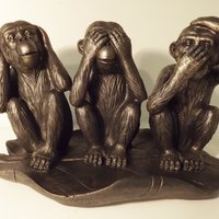 Monkey see hear speak no evil