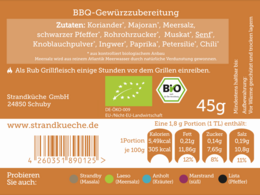 Reise-Gewürzset Sixpack mit 6 Gewürzmischungen