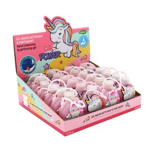 Reiniging en geurige handen gel - siliconenkoffer 35 ml