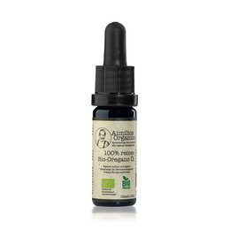 Organic oregano oil in a 10ml dropper bottle. 100% pure full spectrum essential oil.
