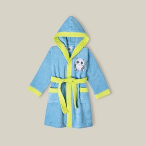 BADEMANTEL - S - 2-4 - TÜRKES