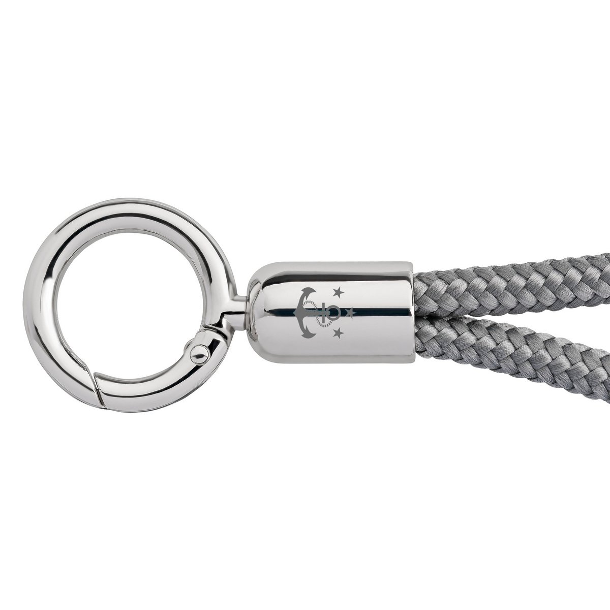 Lanyard Skipper (Ã˜ 6MM) S, cuerda GRIS
