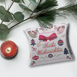 Lykkelys / I gaveæsken med udskåret sløjfe 🎀 / Vintage / Glædelig jul