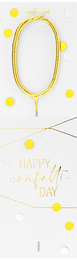 Confetti gold Sortiment 144 Wondercandle® classic