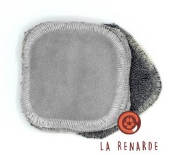 Washable make-up removing wipes (set of 6)