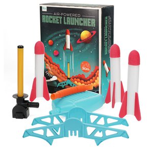 Air-powered rocket set