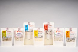 Natural Unrefined Sea Salt with Lemon Balm