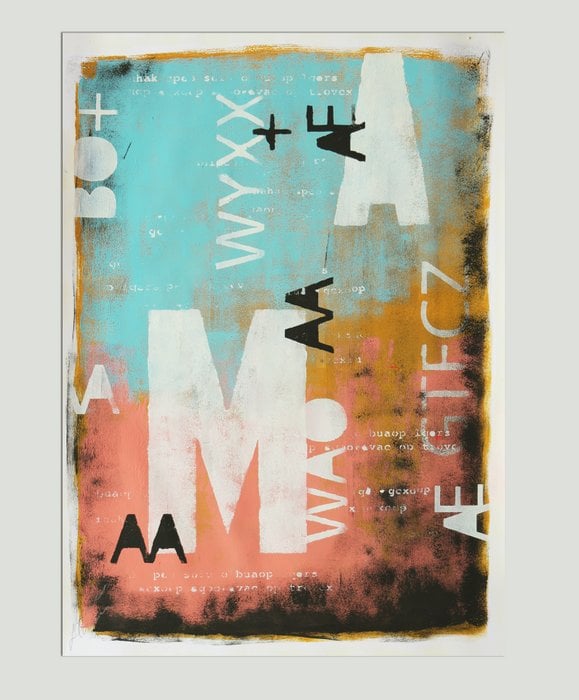 Art Print - Typopop Serie