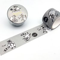 Raccoon Masking Tape / Washi Tape