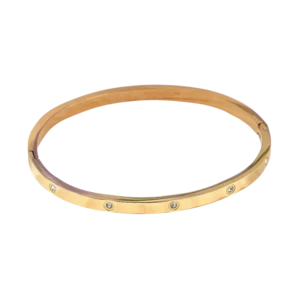 LOUIZ Bangle met strass steentjes