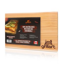 Zedernholzbretter zum Grillen –  aus 100% natürlichem Western Red Zedernholz