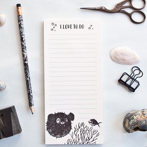 Notizblock | Kugelfisch