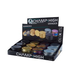  This display stand features 12 quilted spice mills in black, gold, rainbow, and silver colors. The mills are manual grinders suitable for various spices and seasonings.