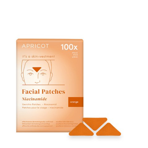 APRICOT Cotton Facial Patches with Niacinamide