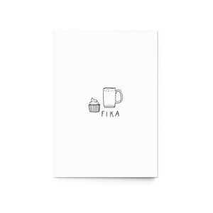 Postkarte “Fika”