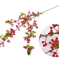 VIRIDIS Künstlicher Stechpalmenzweig 88cm