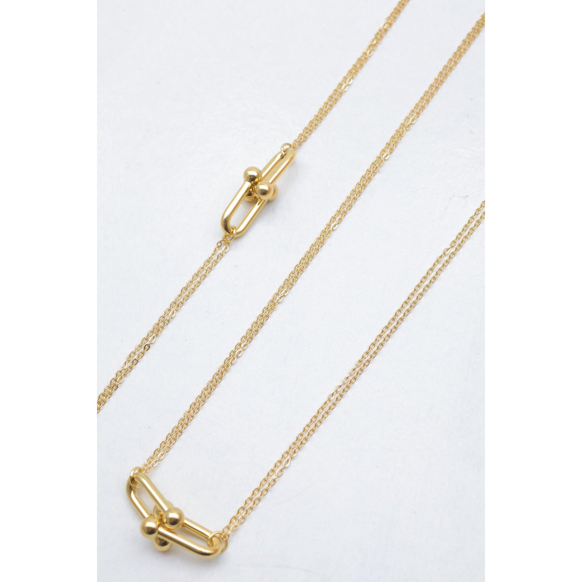 Parure de bijoux en acier inoxydable