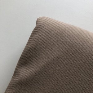 Gerippter Wickelauflagenbezug TAUPE