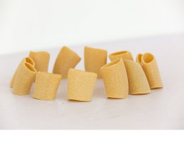 Hele ris & gurkemeje Paccheri Pasta i Bulk-Økovenlig-3KG