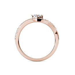 Bague Zinnia - O Rosé et Cristal