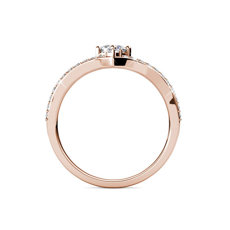 Bague Zinnia - O Rosé et Cristal