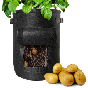 Grow Bag Filz mit Ernteklappe 38 Liter
