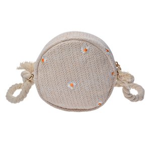Handtas Dames Beige, Polyester Ø 15 cm
