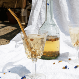 Biologische appel, perzik, bosbes Iced Mate - Klaar om te verkopen of BULK