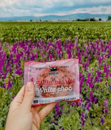Wild Berries Cookie, organic, Kookie Cat, 50g