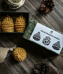 Candele della foresta di cera d'api