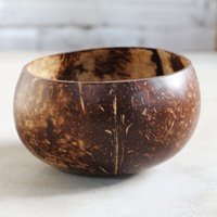 Glatte Kokosnussschale