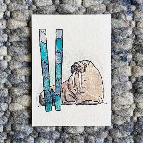 Schede animali ABC (formato A6)