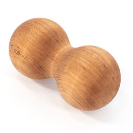 rolling wood double ball 10cm