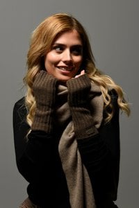 "Dava" Yak Wool Fingerless Gloves