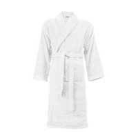 Organic 100% cotton Bathrobe, 420 gr./m², White XXL/3XL