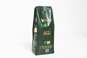 OKAPI Organic & Fairtrade Coffee 250g Ground Regular