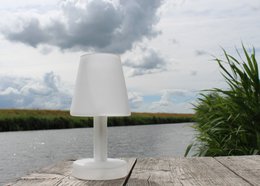 Olielamp Salón cromo esmerilado