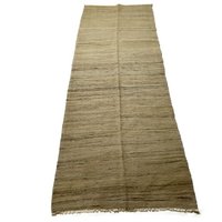 Scandi bruine Tumbleweed Kelim Runners