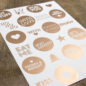 Sticker Merry & Bright