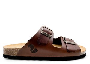 thies 1856 ® Eco Leather Sandal dark brown