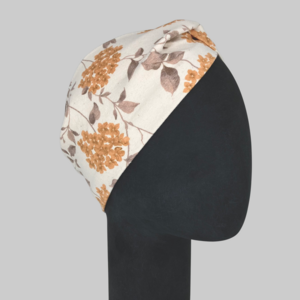 Headband autumn accessory floral organic cotton jersey